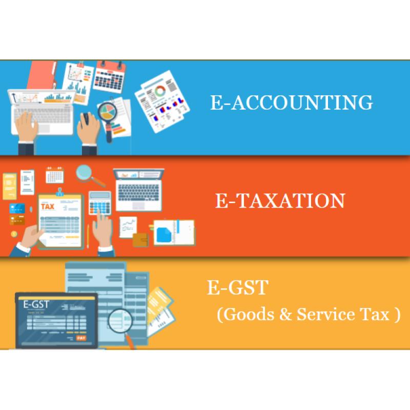 Accounting Course in Delhi, 110041. SLA. GST and Accounting Institute, Taxation and Tally Prime Institute in Delhi, Noida,